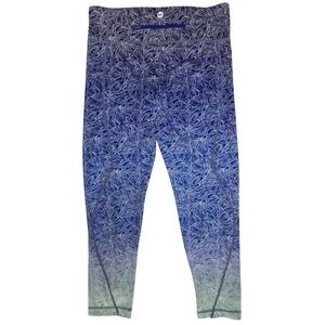 Vineyard Vines Performance Yoga Pants Tights‎ Ombre Print Athletic Womens Medium